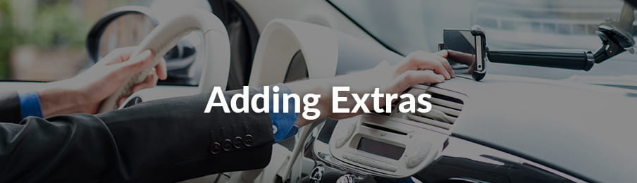 Car Rental Adding Extras in the US guide