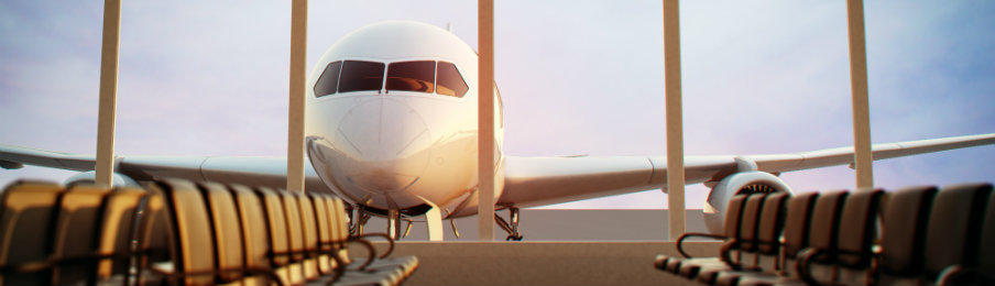 airport terminal outside