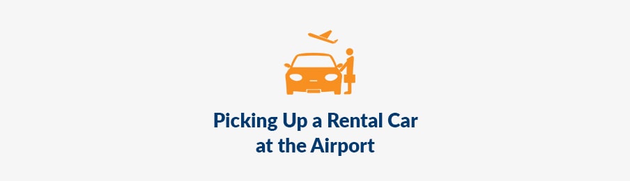 Picking Up a Rental Car at the Airport