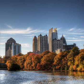 atlanta from piedmont park