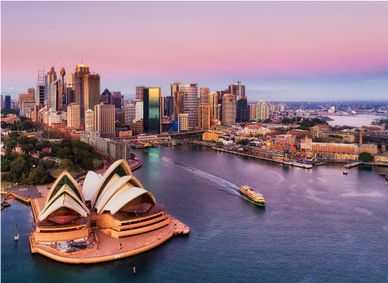 Sydney Opera House in Sydney, Australia.