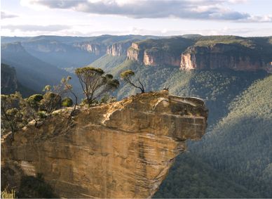 Hanging Rock in the Blue Mountains National Park.