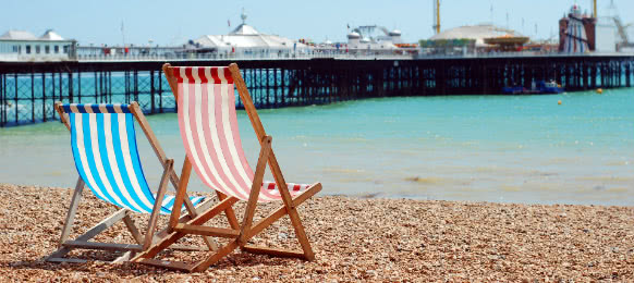 beach in Brighton England