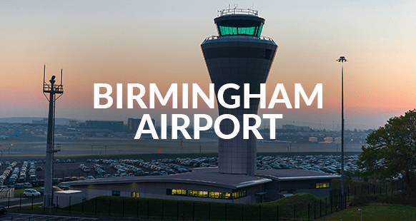 Air Traffic Control Tower at Birmingham Airport 