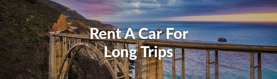 Bixby bridge along Highway 1 on long trips