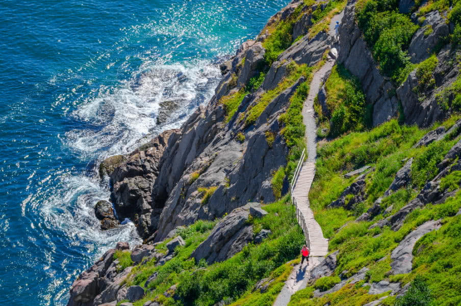 Cabot Trail in St. John's Newfoundland, Canada