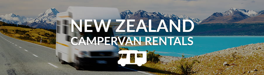 New Zealand campervan rentals in the UK banner
