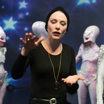 Cate Blanchett appears in Manifesto by Julian Rosefeldt featured at Sundance Film Festival