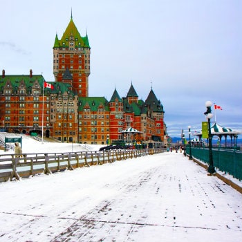 chateau frontenac in quebec city