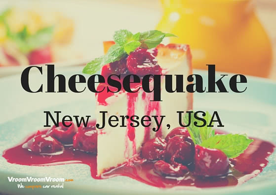 Weird USA names Cheesequake, New Jersey