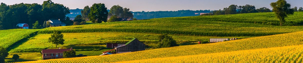 Rural scenes in Pennsylvania.