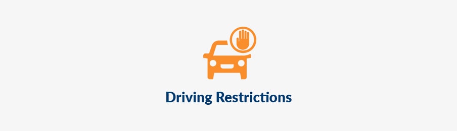 driving restrictions in the USA