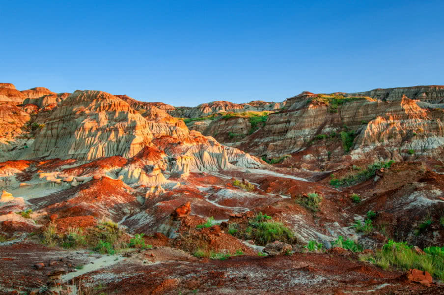 The Badlands of Drumheller, Alberta, CA