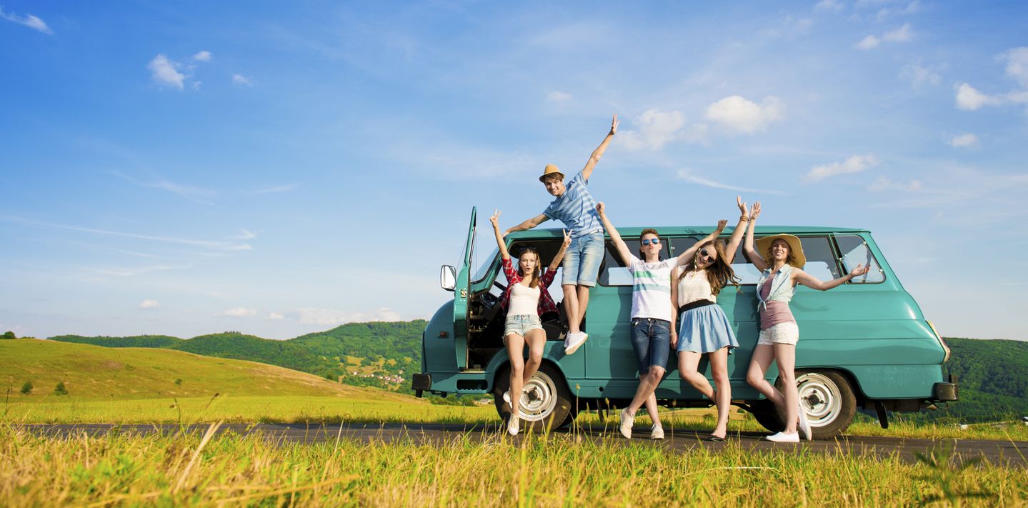 A campervan for road trips.