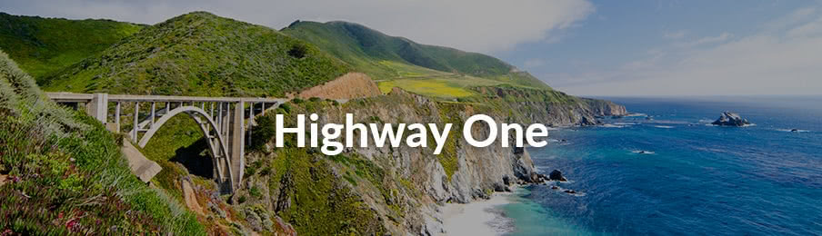 Highway One road trips in the US banner