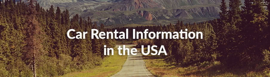 Car Rental Information in the USA