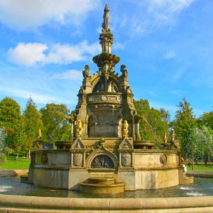 Kelvingrove Park in Glasgow