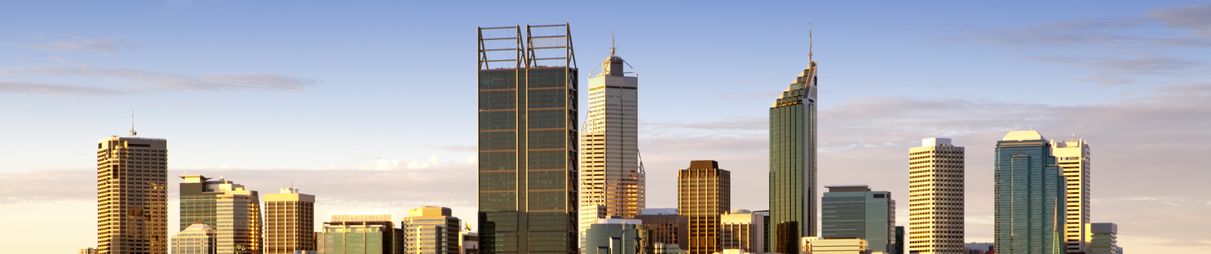 Perth cityscape.