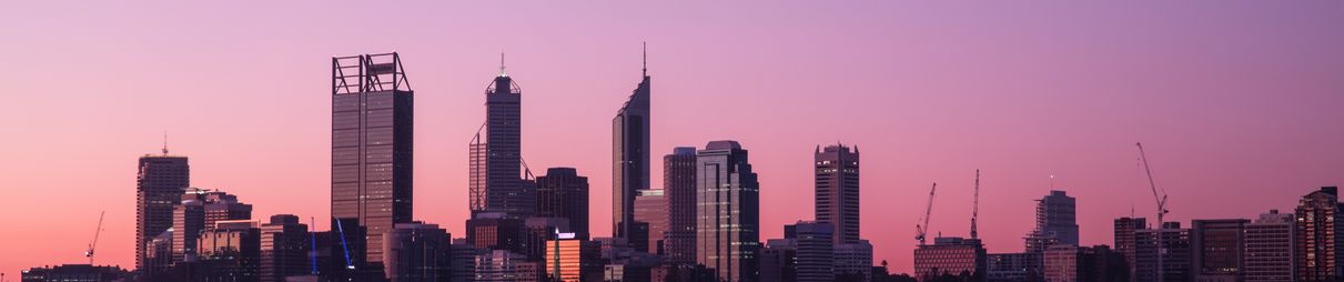 Perth skyline.