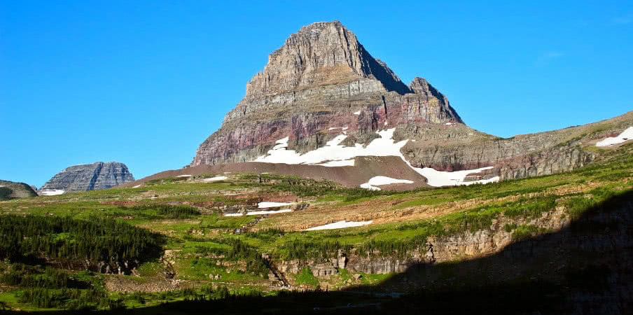 Logan Pass at Glacier National Park, Montana, USA