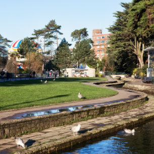 Lower Gardens in Bournemouth
