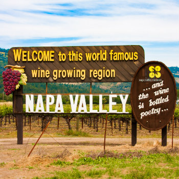 napa valley sign