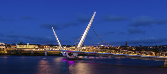 Peace Bridge at Derry