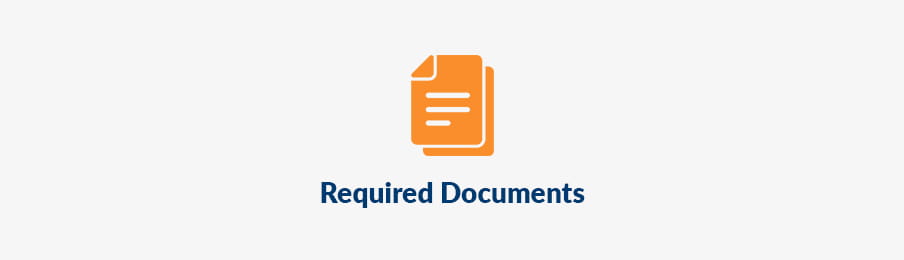 Required documents for RV pick up banner