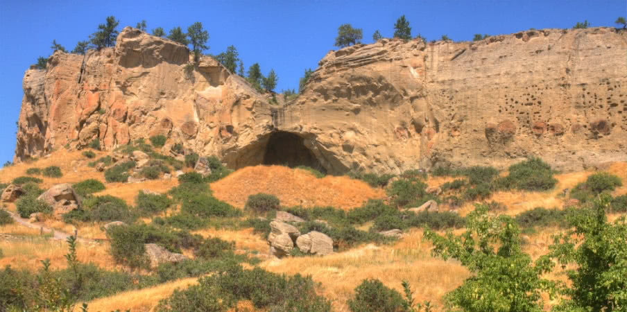 Pictograph Caves, Montana