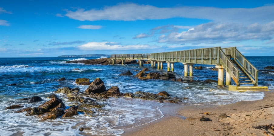 popular tourist spot ballycastle beach