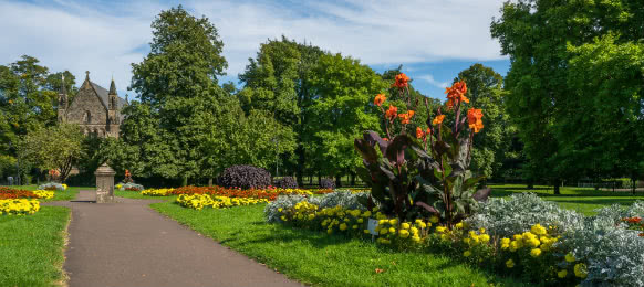 public garden in kings lynn