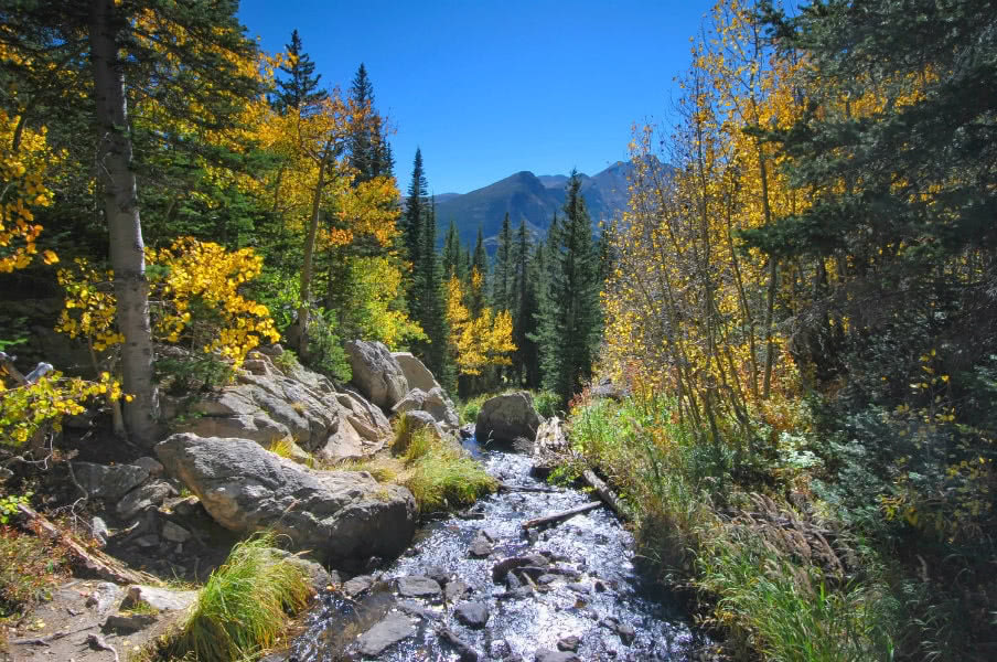Rocky Mountain National Park in Colorado, USA