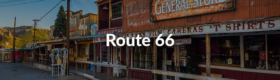 Route 66 road trips in the US banner