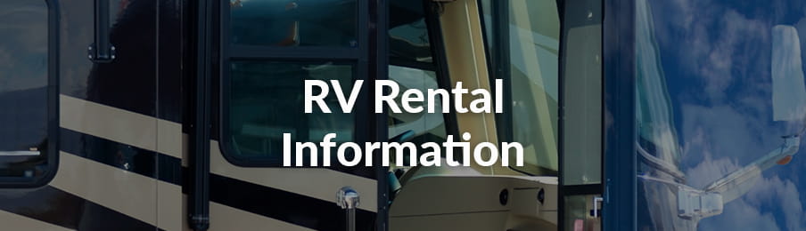 RV Rental Information in Canada banner