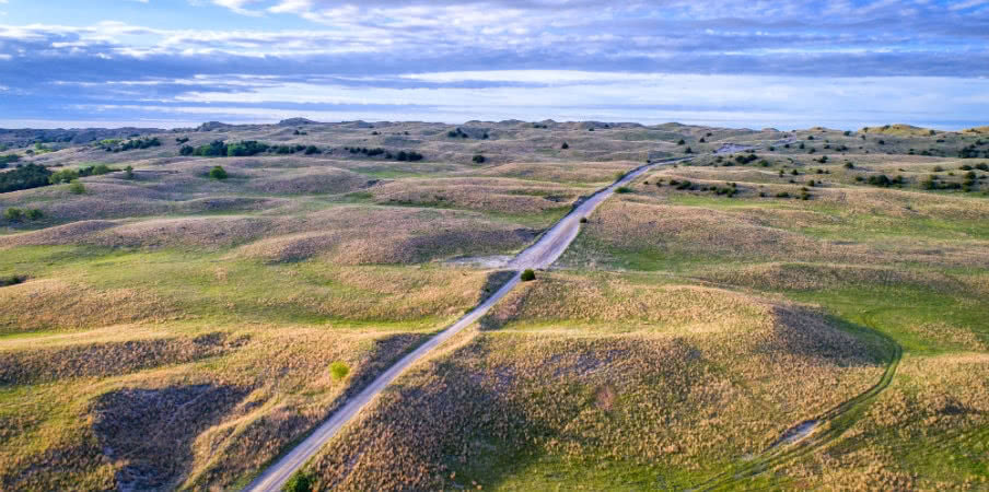 sandy road nebraska sandhills seneca