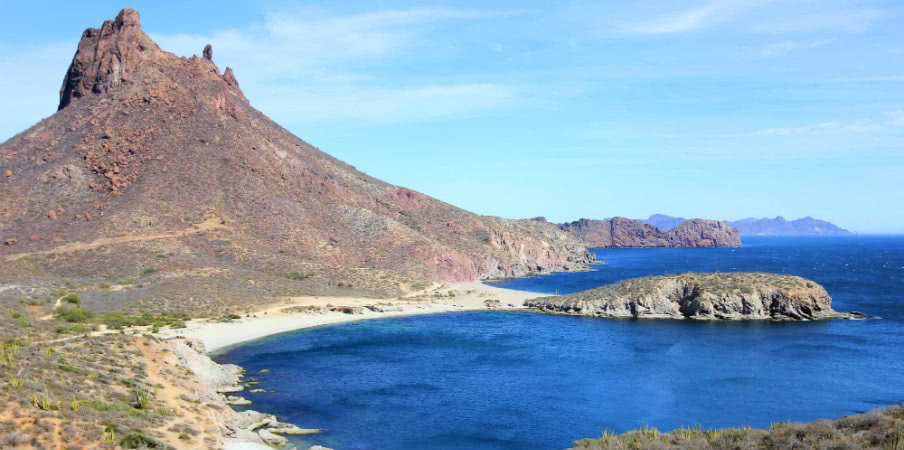 scenic view of mirador lookout at san carlos, sonora