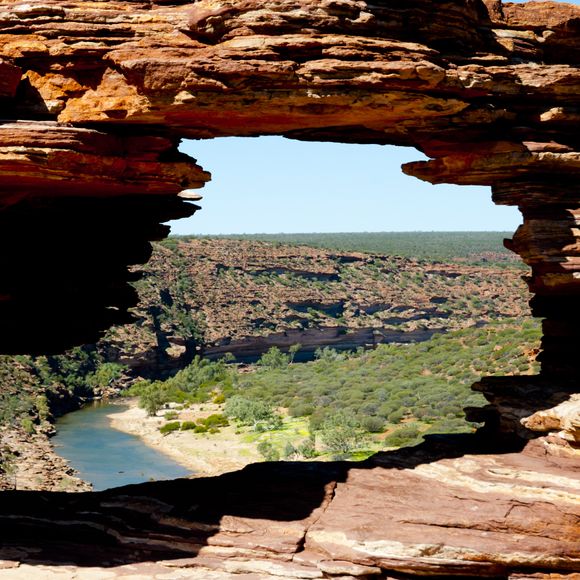 Nature's Window at the Kalbarri National Park.