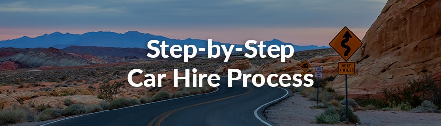 step by step car hire process