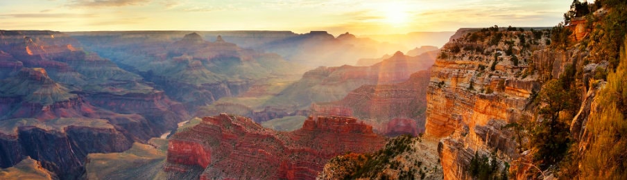 Sunrise in Grand Canyon, Arizona, USA