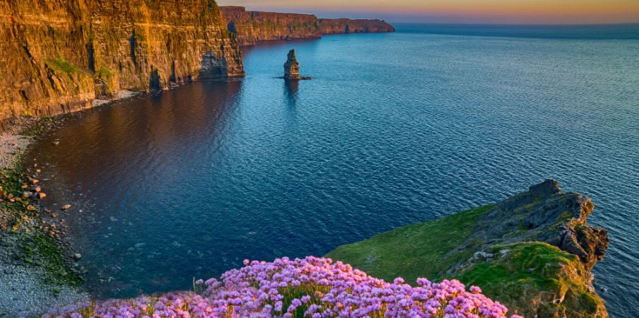 the cliffs of moher castle ireland