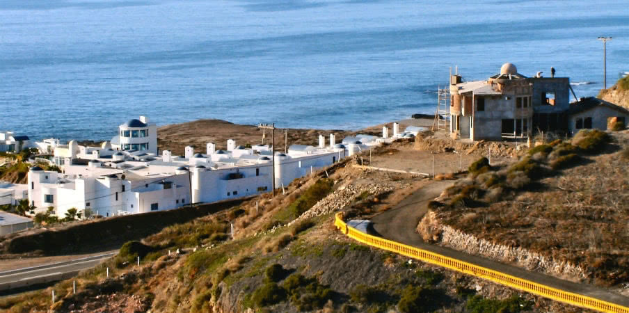 tijuana coastline in mexico