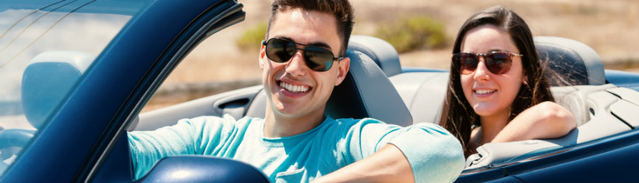 two friends on a road trip