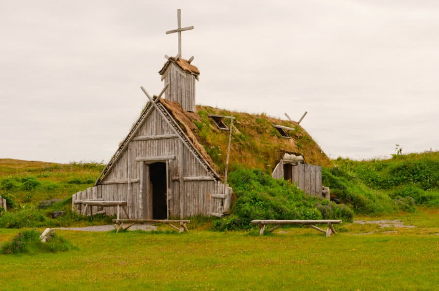 Viking house in Newfoundland