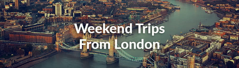 Weekend trips from London banner