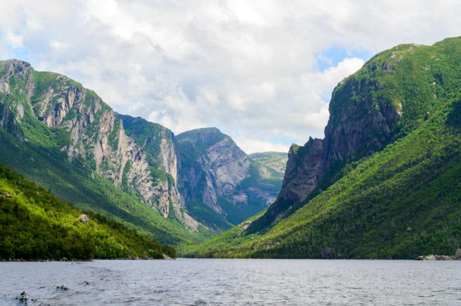 Western Brook Pond, Newfoundland, Canada