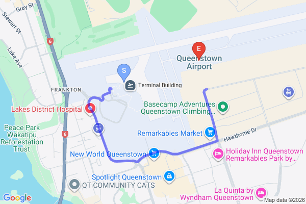 Queenstown Airport, Queenstown