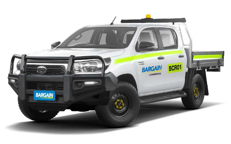 Toyota Hilux Dual Cab Tray Mine Spec (or similar)