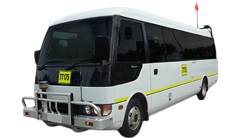 Mine Equipped 25 Seat Bus