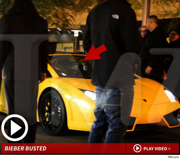 The traffic stop and Bieber's subsequent arrest reportedly did not go smoothly.