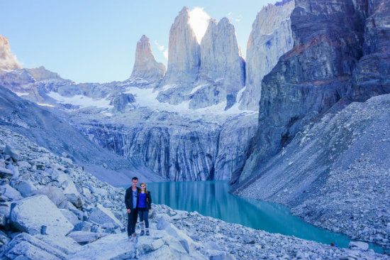 jen and ted in Chile